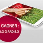 Jeux concours LG Tablettes tactiles gratuite